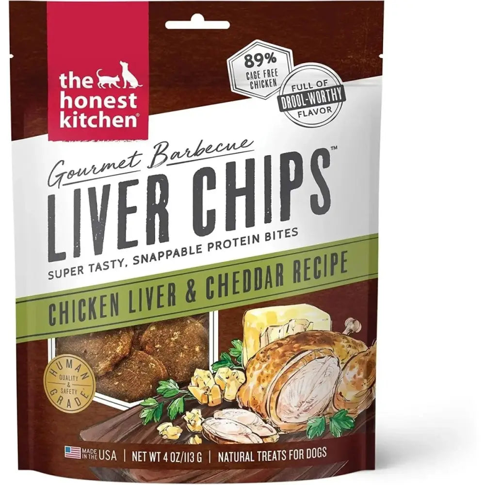 The Honest Kitchen Gourmet Barbecue Liver Chips Dog Treats - Talis Us
