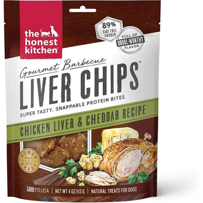 The Honest Kitchen Gourmet Barbecue Liver Chips Dog Treats - Talis Us