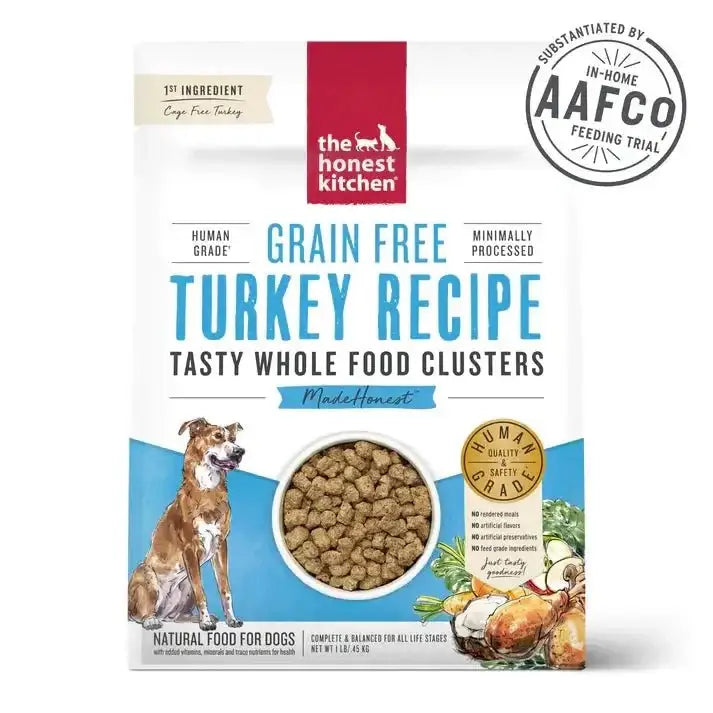 The Honest Kitchen Whole Food Clusters Grain Free Turkey Dry Dog Food - Talis Us