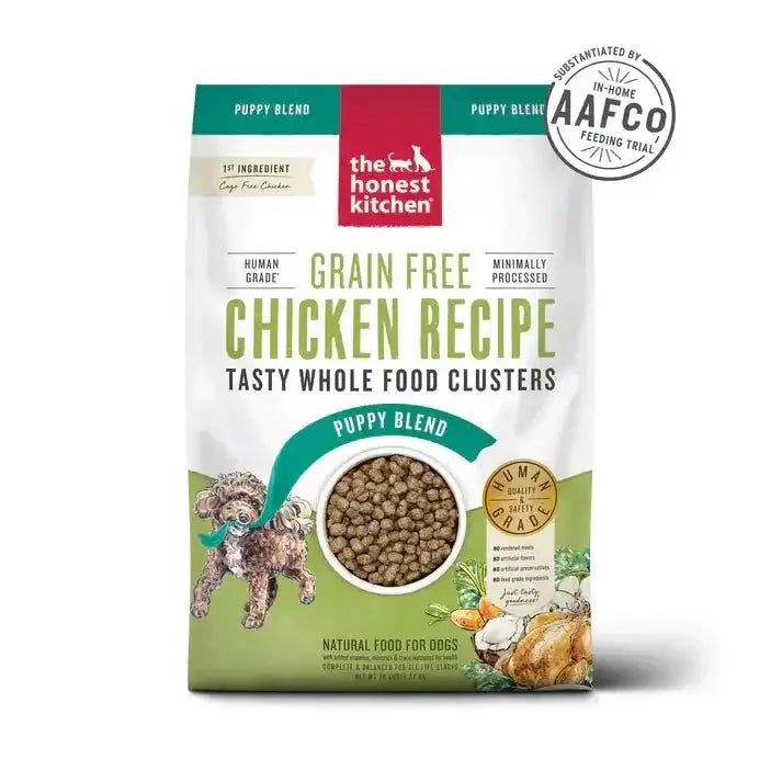 The Honest Kitchen Whole Food Clusters Puppy Grain Free Chicken Dry Dog Food - Talis Us