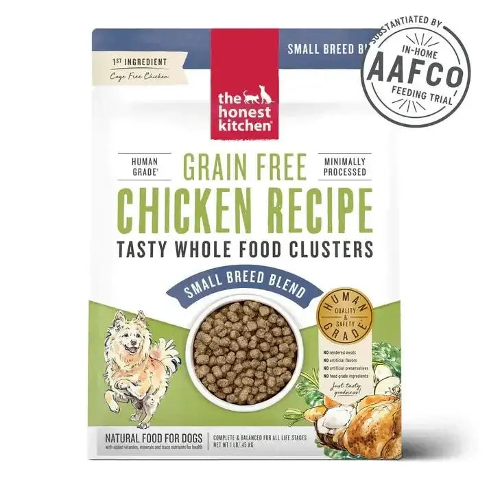 The Honest Kitchen Whole Food Clusters Small Breed Grain Free Chicken Dry Dog Food - Talis Us