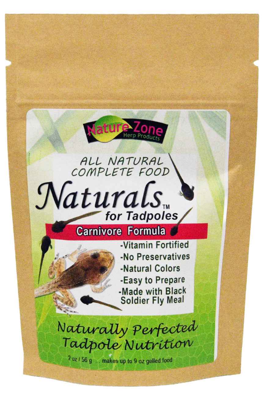 Nature Zone Naturals Tadpole Food Carnivore Formula 2 oz