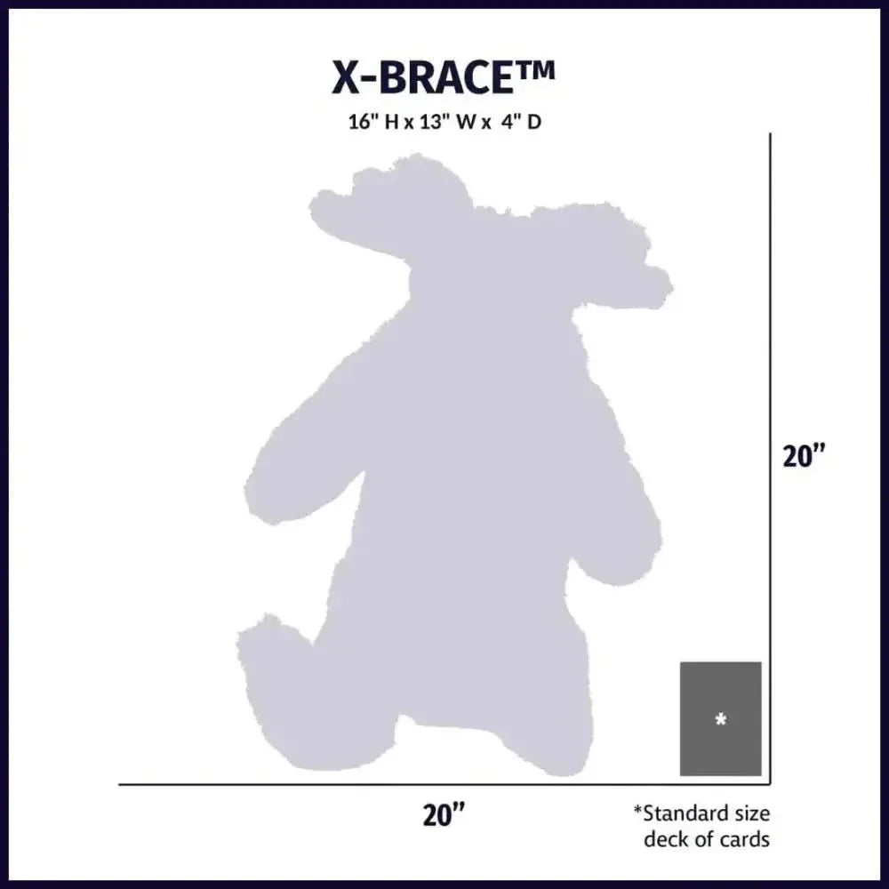 HuggleHounds Birch Bunny X - Brace Tough Squeaky Plush Dog Toy - Talis Us