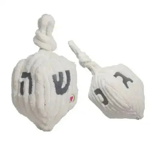 HuggleHounds Shining Collection Dreidel Durable Plush Dog Toy - Talis Us