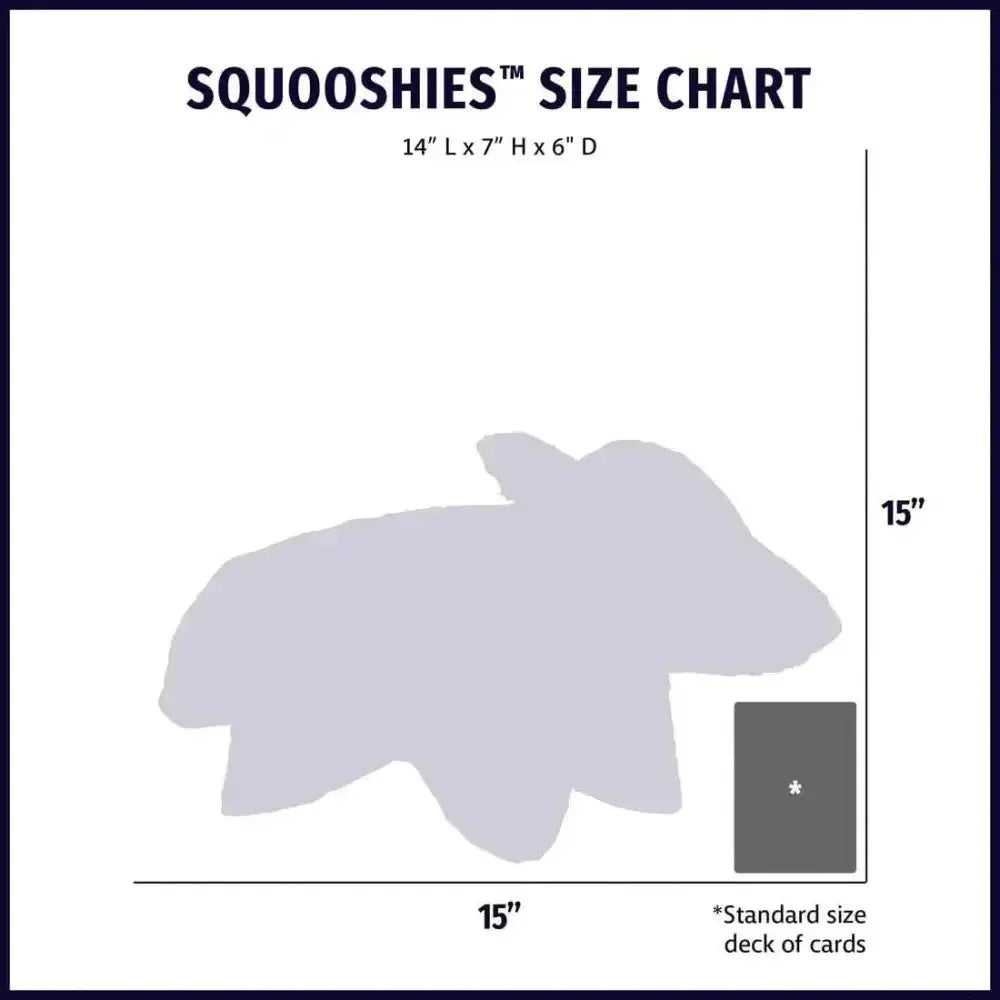 HuggleHounds Squooshies Durable Plush Squeaky Dog Toy - Talis Us
