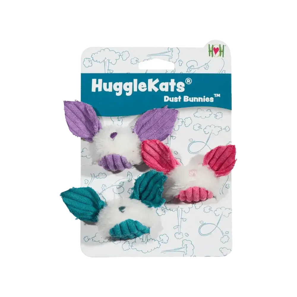 HuggleKats Multi - Textured Realistic Prey Toys for Cats - Talis Us