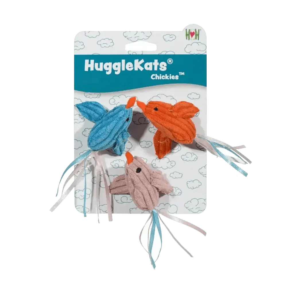 HuggleKats Multi - Textured Realistic Prey Toys for Cats - Talis Us
