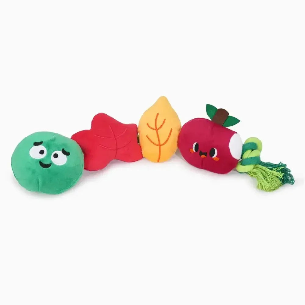 Hugsmart Pet Apple and Worm Dog Rope Toy for Play - Talis Us