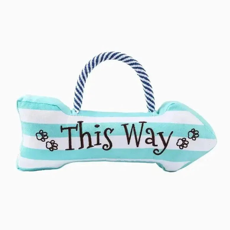Hugsmart Pet Beach Daze Beach Sign Dog Rope Toy - Talis Us