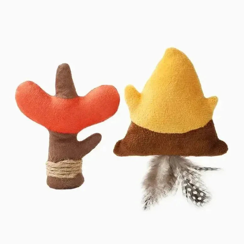 Hugsmart Pet Camping Claws Campfire Sausage Cat Toys - Talis Us