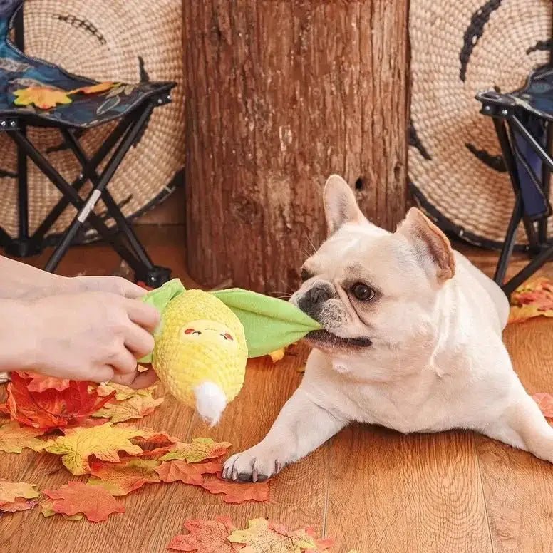 Hugsmart Pet Camping Pups Corn Dog Plush Toy - Talis Us