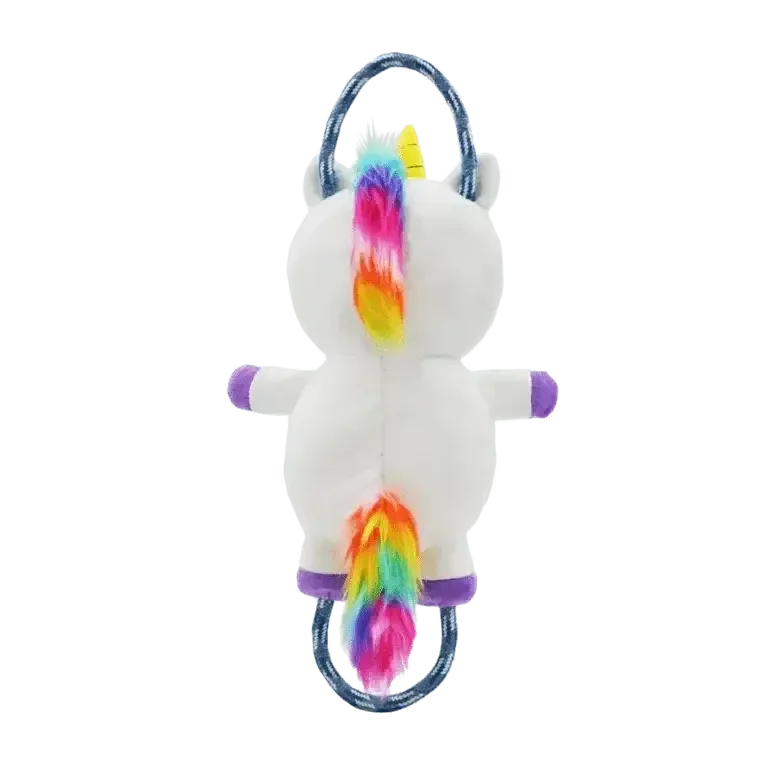 Hugsmart Pet Fairytale Story Unicorn Dog Rope Toy - Talis Us