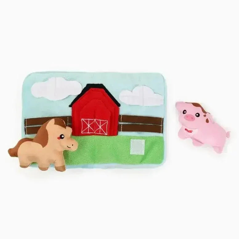 Hugsmart Pet Farm Friendz Barn Buddies Dog Plush Toy - Talis Us