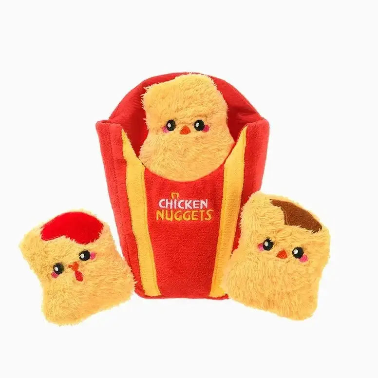 Hugsmart Pet Food Party Chicken Nuggets Interactive Dog Toys - Talis Us