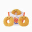 Hugsmart Pet Food Party Onion Ring Interactive Dog Toy - Talis Us