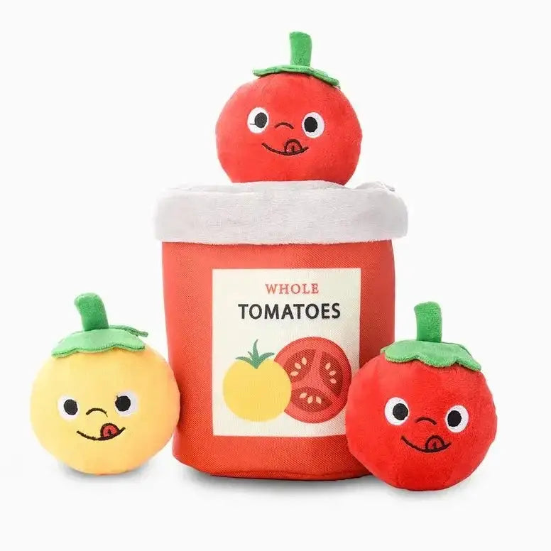 Hugsmart Pet Food Party Tomato Can Interactive Dog Toys - Talis Us
