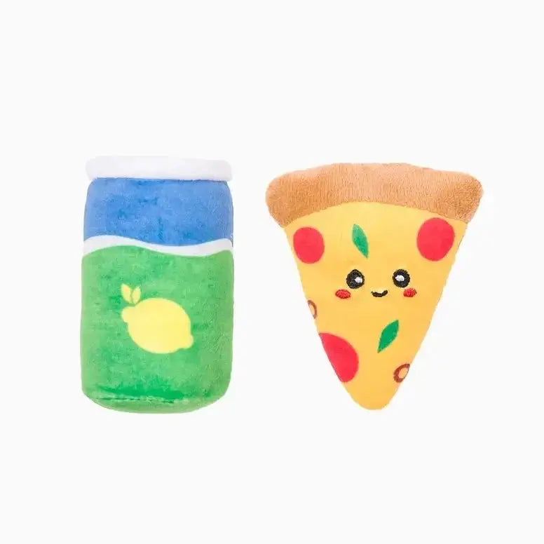 Hugsmart Pet Kitten Party Pizza & Soda Cat Toys - Talis Us