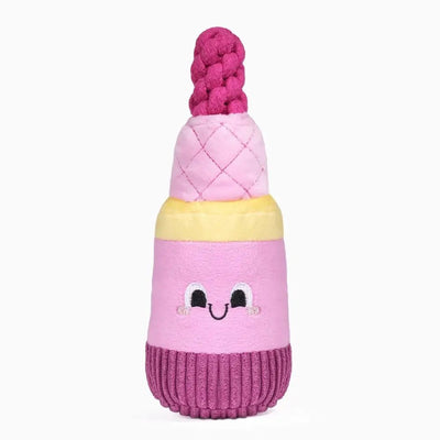 Hugsmart Pet Lipstick Plush Dog Toy - Cute & Durable - Talis Us