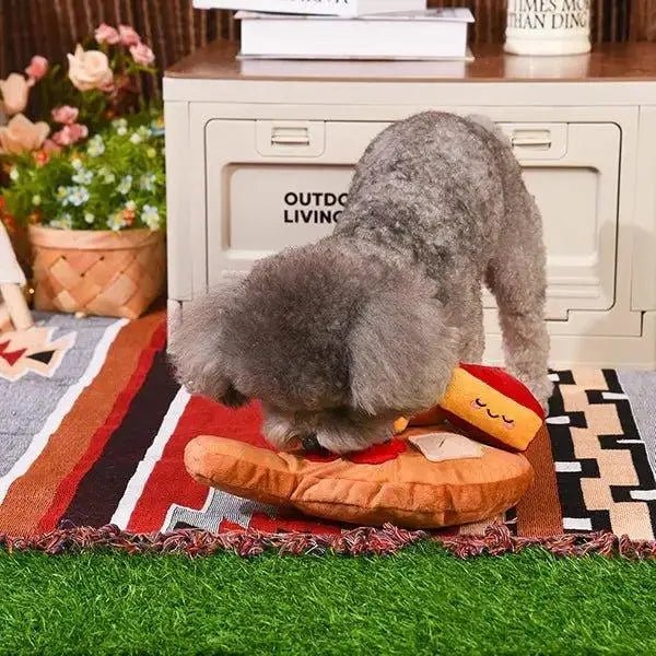 Hugsmart Pet Picnic Time Cheese Board Dog Plush Toy - Talis Us