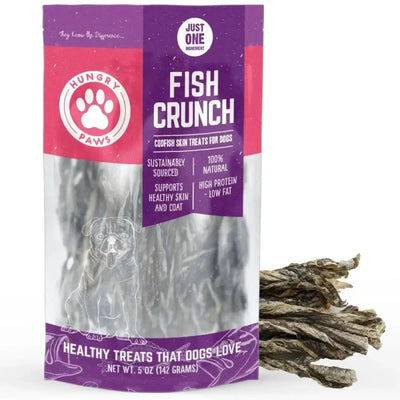 Hungry Paws Cod Skin Crunch Twists Dog Chew Treats - Talis Us