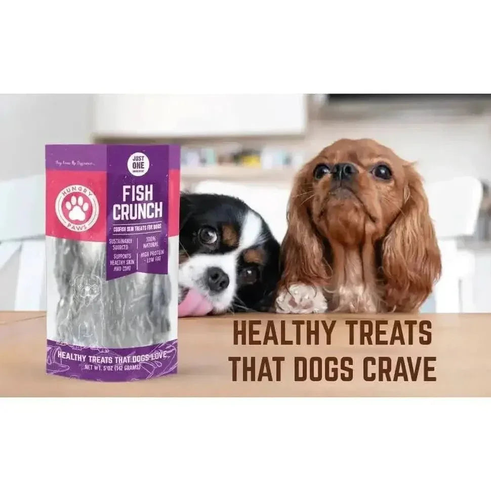 Hungry Paws Cod Skin Crunch Twists Dog Chew Treats - Talis Us