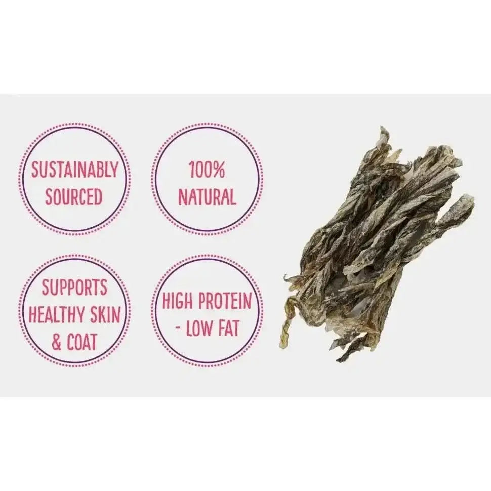 Hungry Paws Cod Skin Crunch Twists Dog Chew Treats - Talis Us