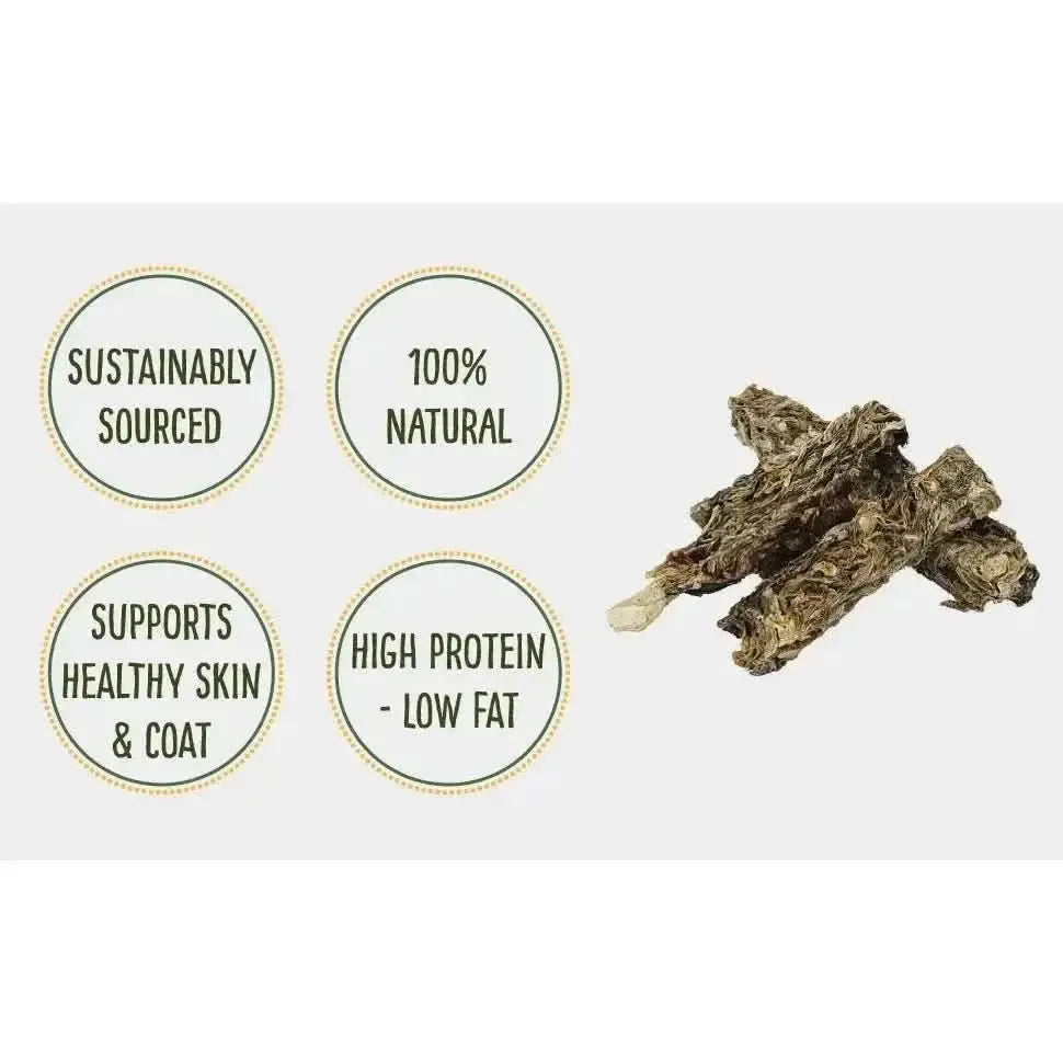 Hungry Paws Premium Cod Skin Sticks Dog Chew Treats - Talis Us