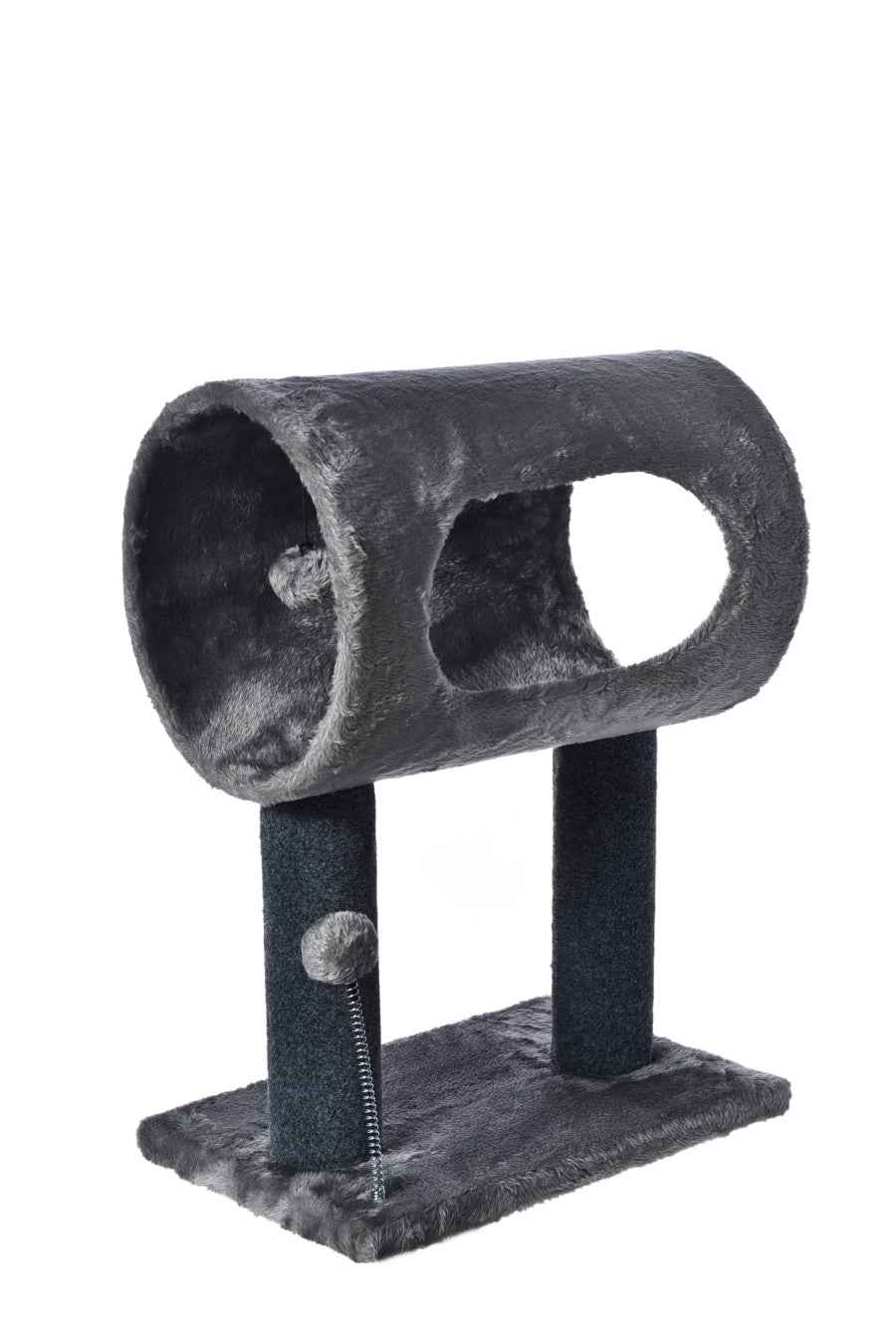 Max & Marlow Tunnel 2 Level Cat Tree w/ Toy