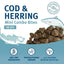 Icelandic+ Cod & Herring Mini Combo Bites Treats For Cats 1.7 oz - Talis Us