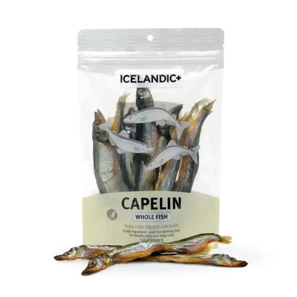 Icelandic+ Fish Treat Capelin Whole Fish 2.5oz Bag - Talis Us
