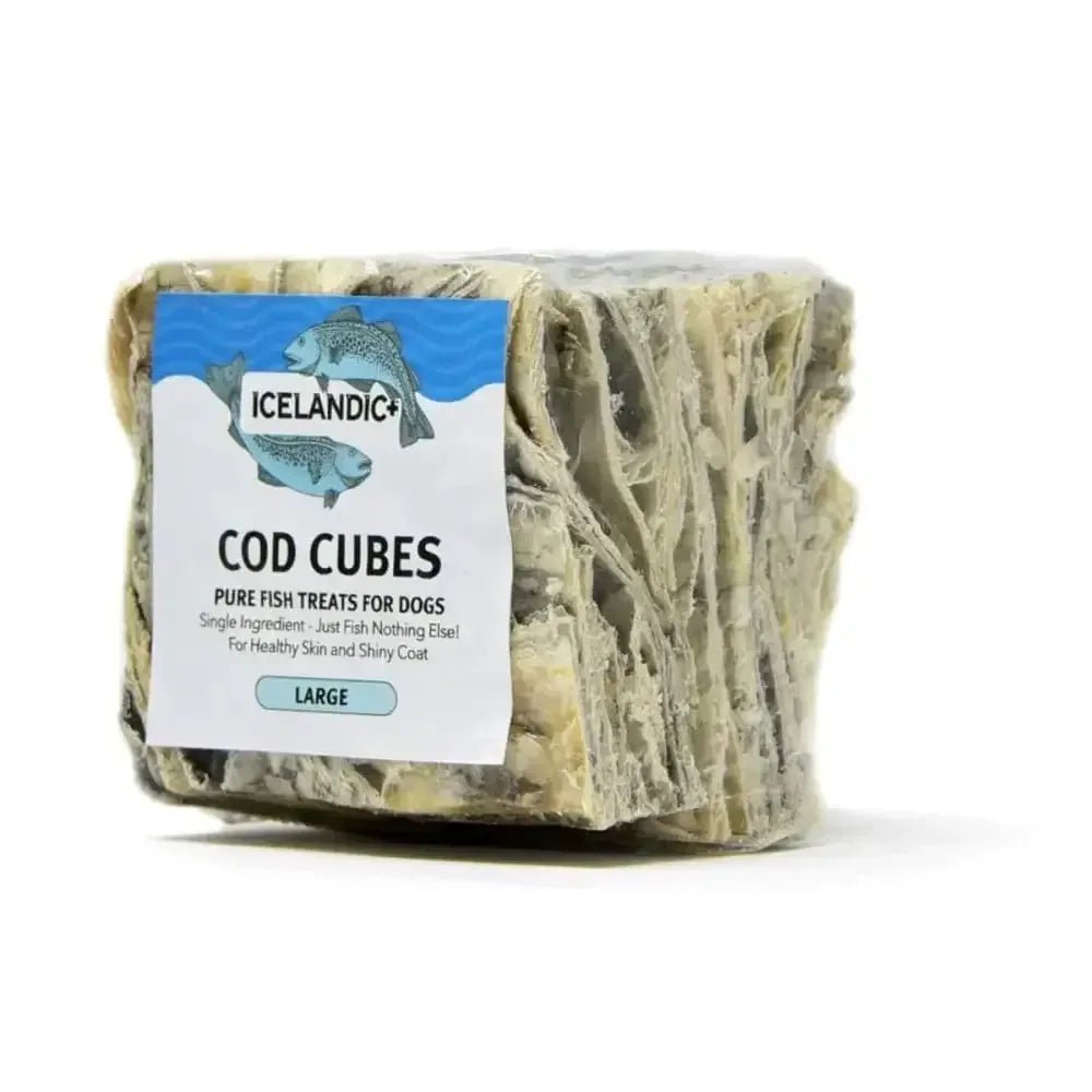 Icelandic+ Large Cod Skin Cube 12 ct Display - Talis Us