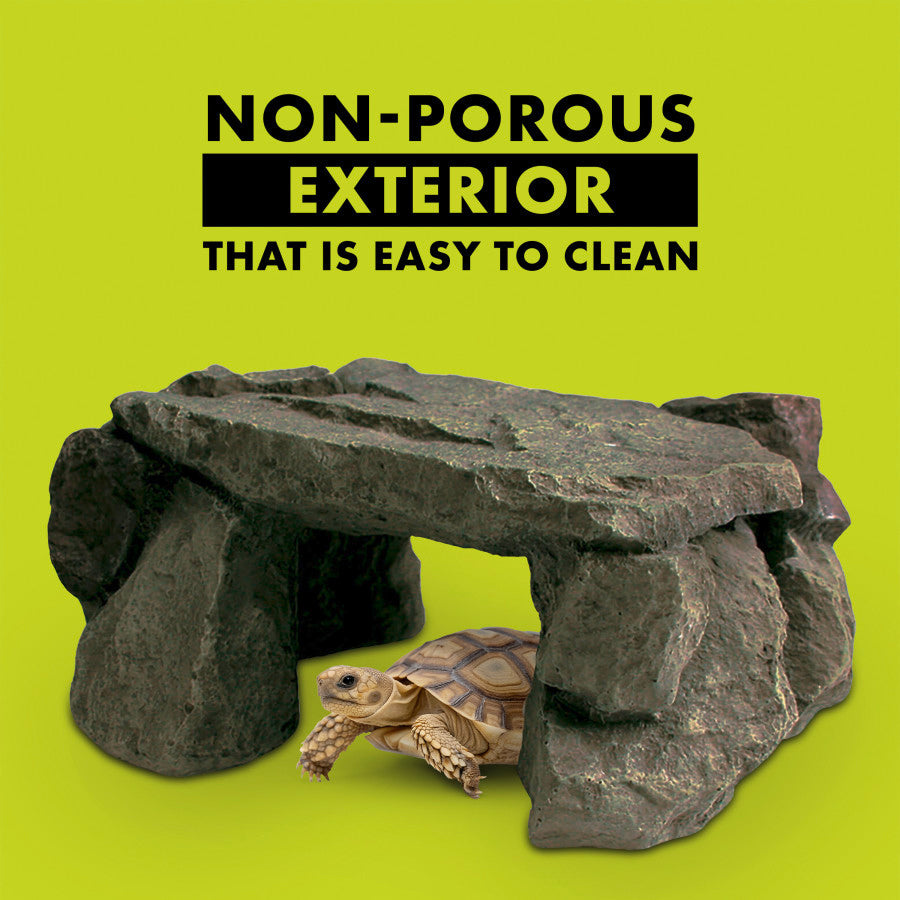 Transform Your Reptile's Habitat with the Zilla Shale Rock Den