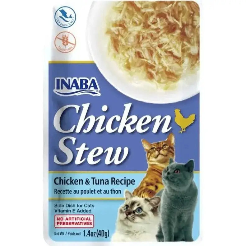 Inaba Chicken Stew Chicken with Tuna Recipe Side Dish for Cats - Talis Us