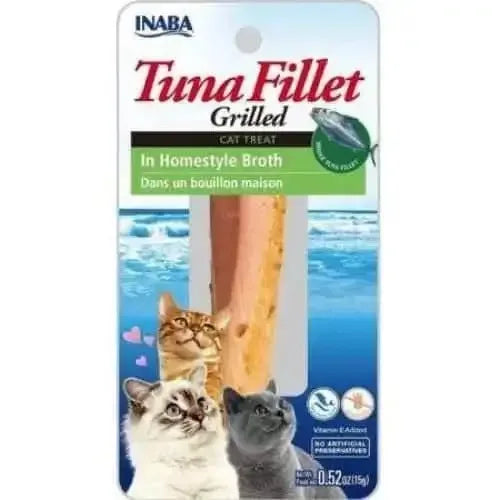 Inaba Tuna Fillet Grilled Cat Treat in Homestyle Broth Inaba LMP