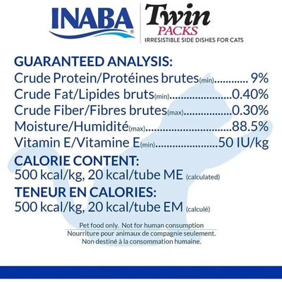 Inaba Twin Packs Chicken Recipe in Chicken Broth for Cats - Talis Us