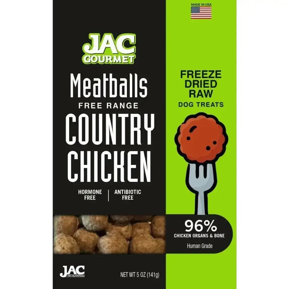 JAC Chicken Meatball Treats Freeze Dried - Talis Us
