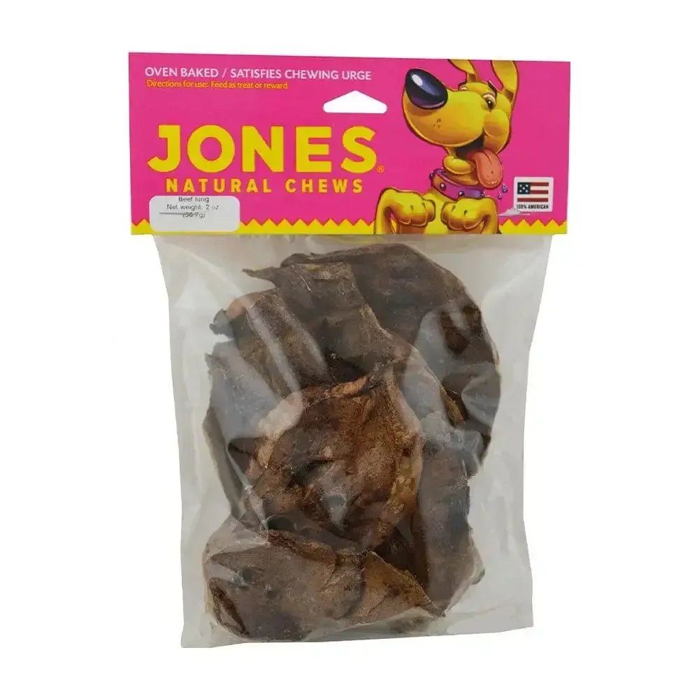 Jones Lamb Lung Puffs Natural Dog Chews 4 Oz - Talis Us