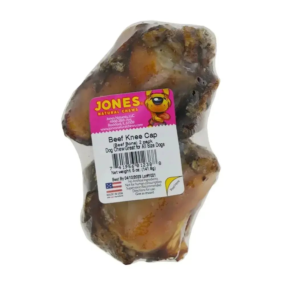 Jones Natural Chews Beef Knee Cap Dog Chew - Talis Us