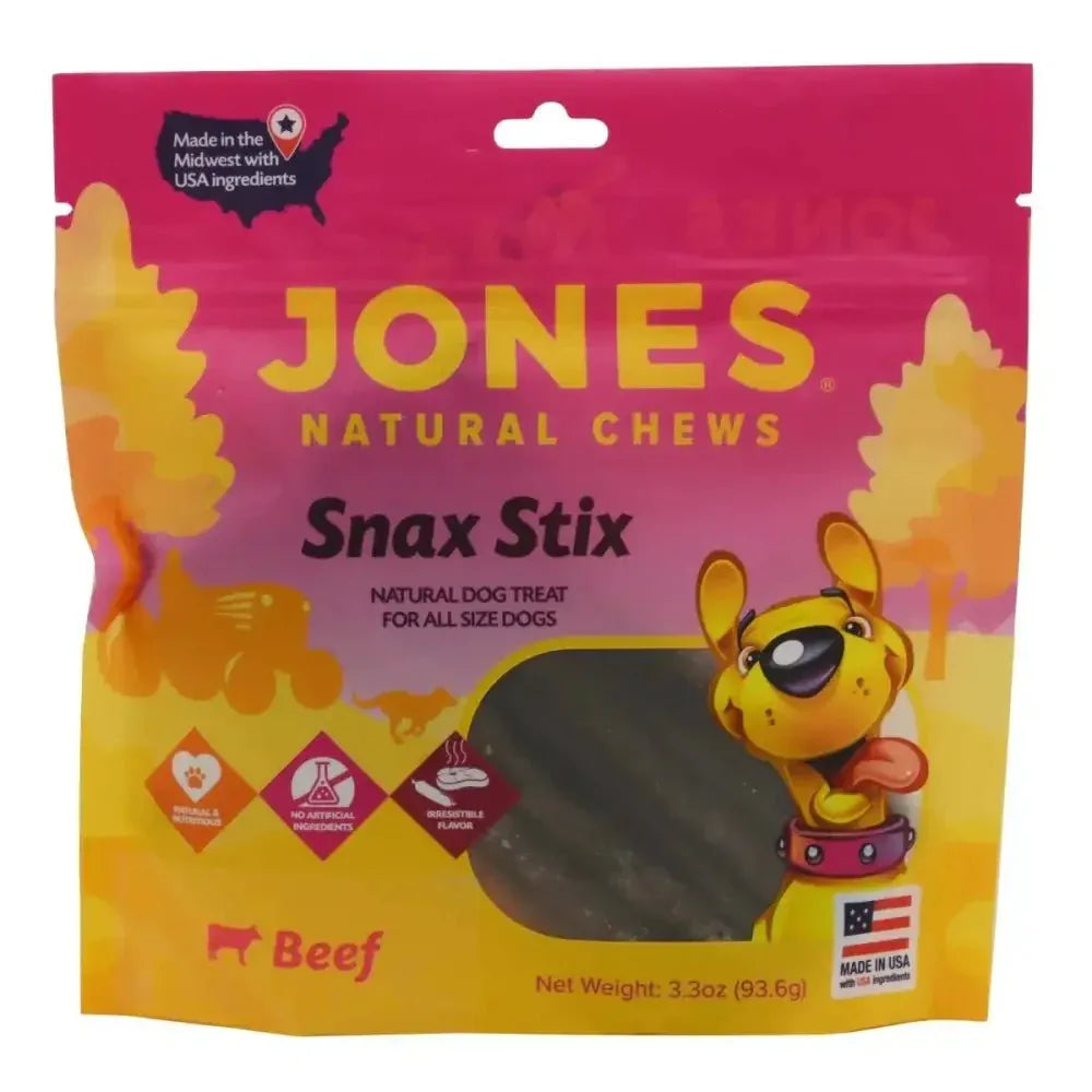 Jones Natural Chews Sausage Sticks Dog Treats - Talis Us