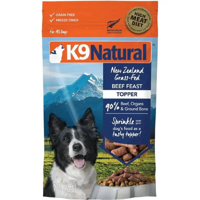 K9 Natural Beef Grain - Free Freeze - Dried Dog Food Topper 3.5oz - Talis Us