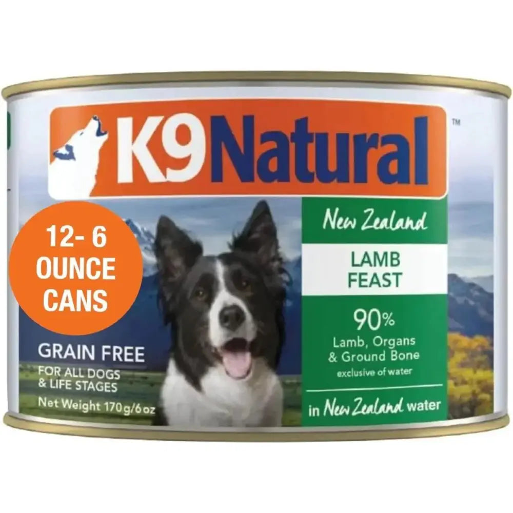 K9 Natural Grass - Fed Lamb Feast Grain - Free Canned Dog Food - Talis Us