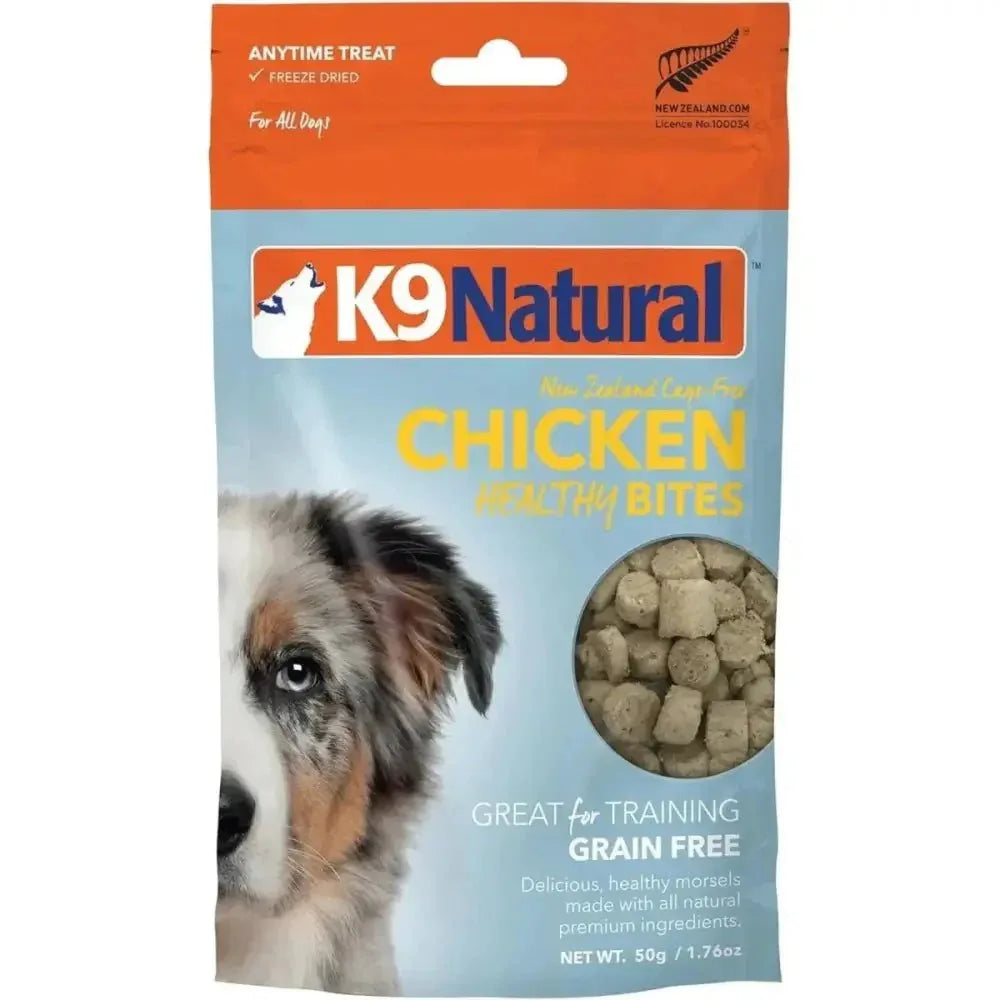 K9 Natural Healthy Bites Chicken Freeze - Dried Dog Treats 1.76oz - Talis Us
