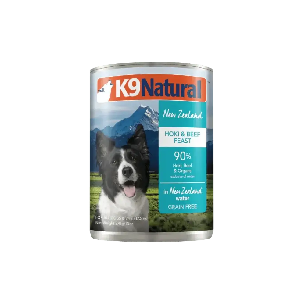 K9 Natural Hoki & Beef Grain - Free Canned Dog Food - Talis Us