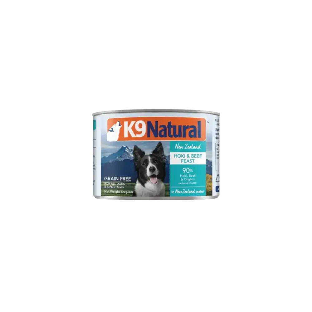 K9 Natural Hoki & Beef Grain - Free Canned Dog Food - Talis Us