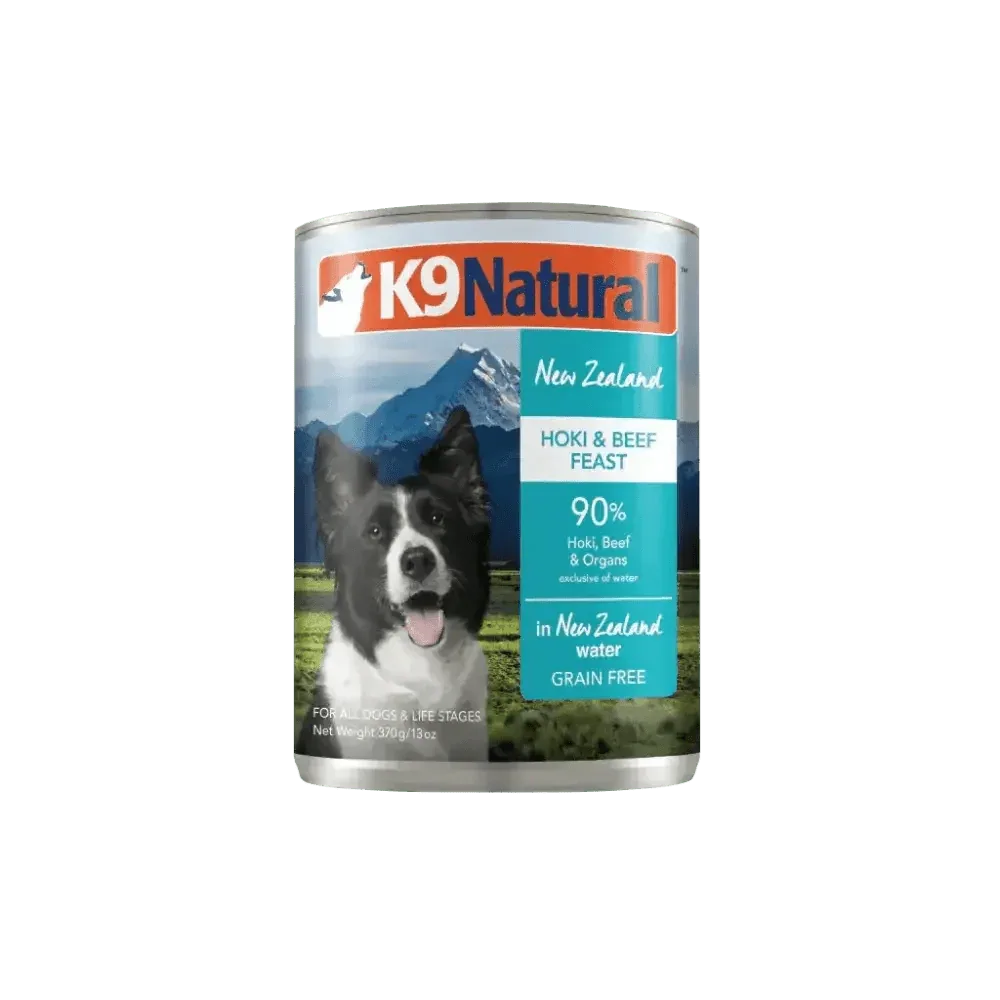 K9 Natural Hoki & Beef Grain - Free Canned Dog Food - Talis Us