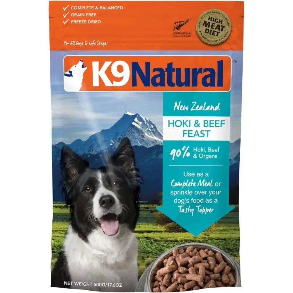 K9 Natural Hoki & Beef Grain - Free Freeze - Dried Dog Food - Talis Us