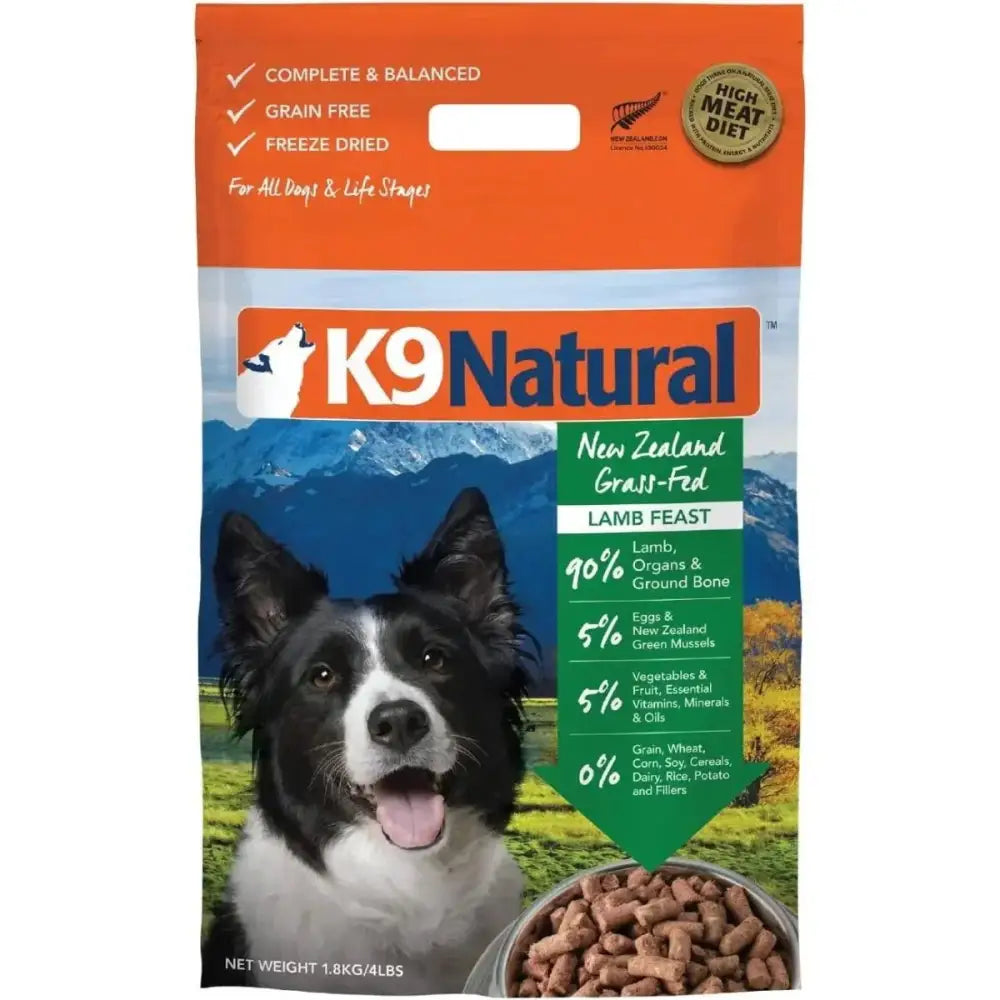 K9 Natural Lamb & King Salmon Grain - Free Freeze - Dried Dog Food - Talis Us
