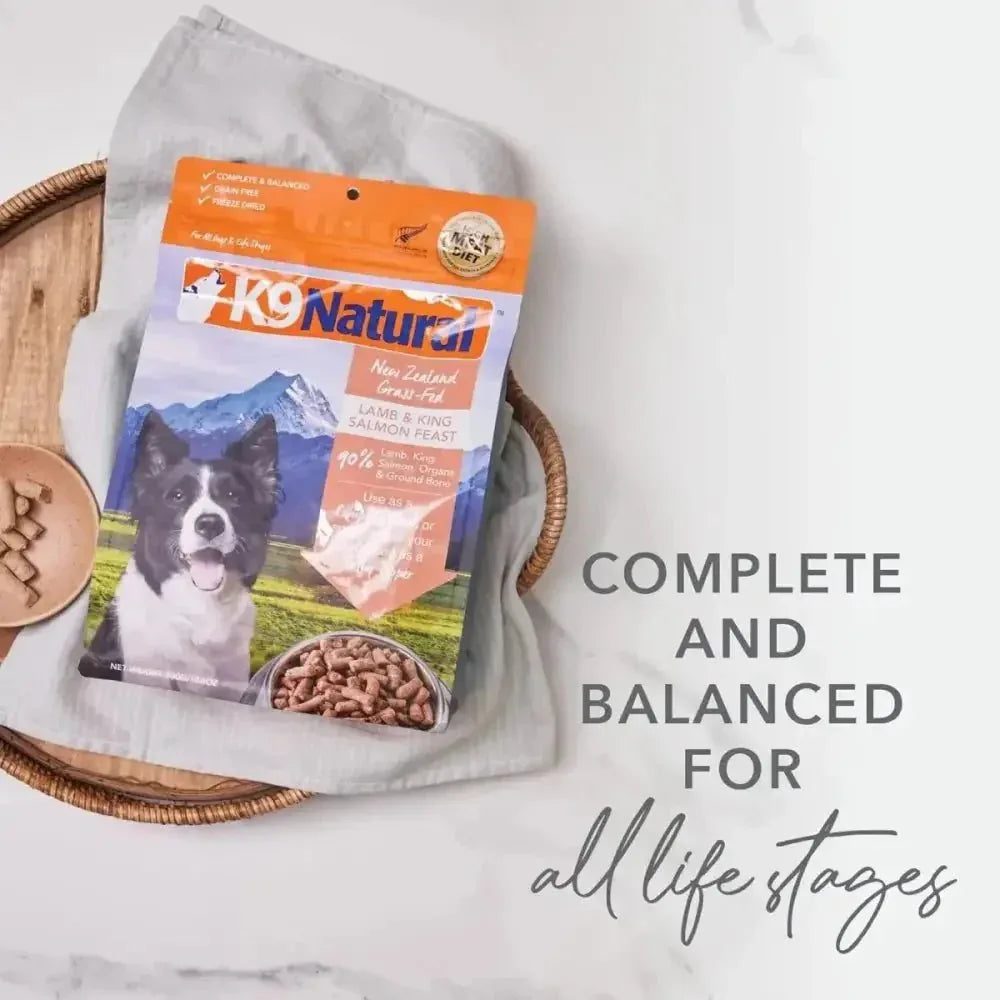 K9 Natural Lamb & King Salmon Grain - Free Freeze - Dried Dog Food - Talis Us