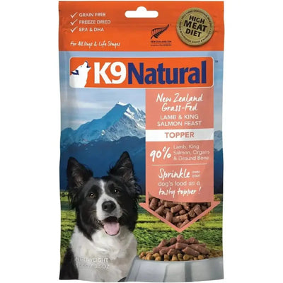 K9 Natural Lamb & King Salmon Grain - Free Freeze - Dried Dog Food Topper 3.5oz - Talis Us