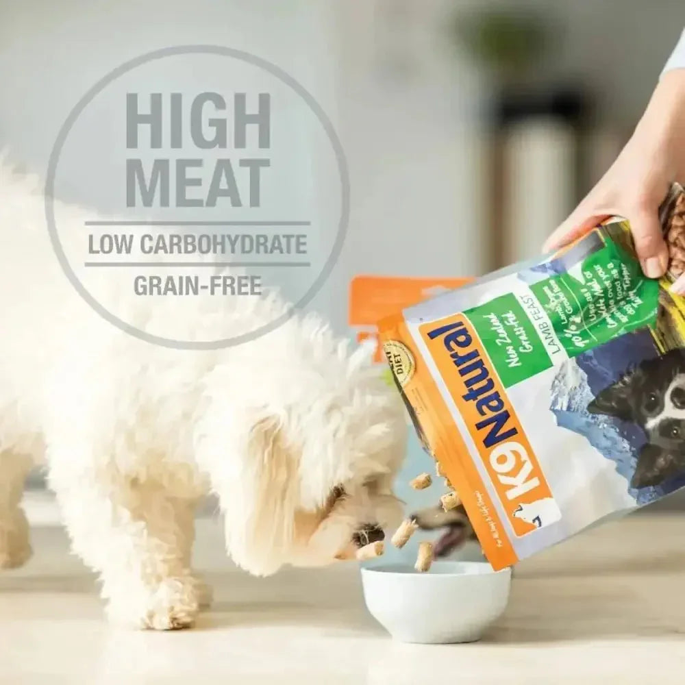 K9 Natural Lamb & King Salmon Grain - Free Freeze - Dried Dog Food Topper 3.5oz - Talis Us
